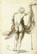 Albrecht Durer Female Nude from Behind Germany oil painting artist